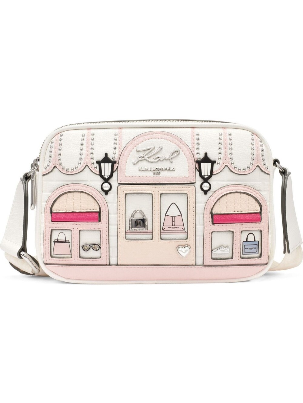 Karl Lagerfeld Maybelle Accessory Store Motif Crossbody